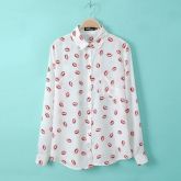 Blusa Social Beijinhos