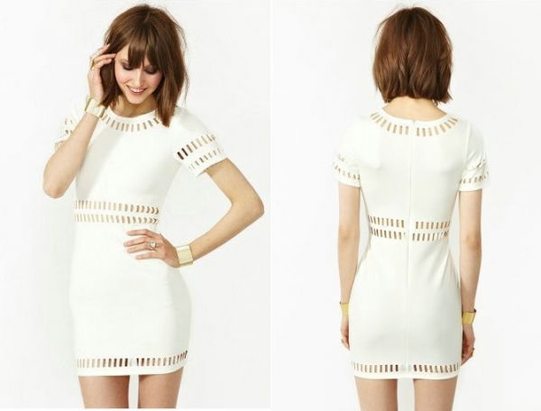 Vestido Recortes