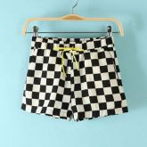 Short Quadriculado P&B