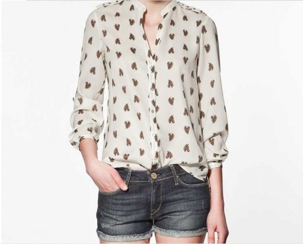 Blusa Social Horse